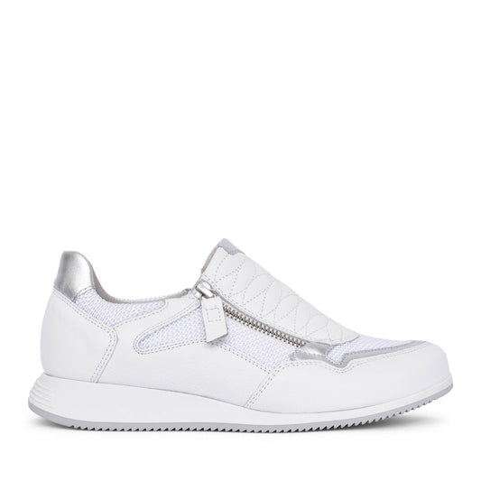 Ladies 46.408 Janis Slip-on Trainer In White