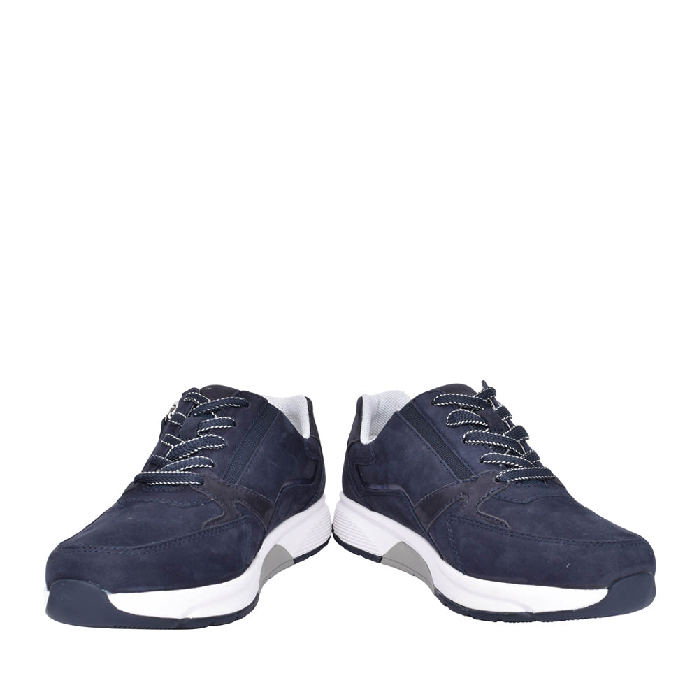 Ladies 46.878 Adola Laced Trainer In Navy