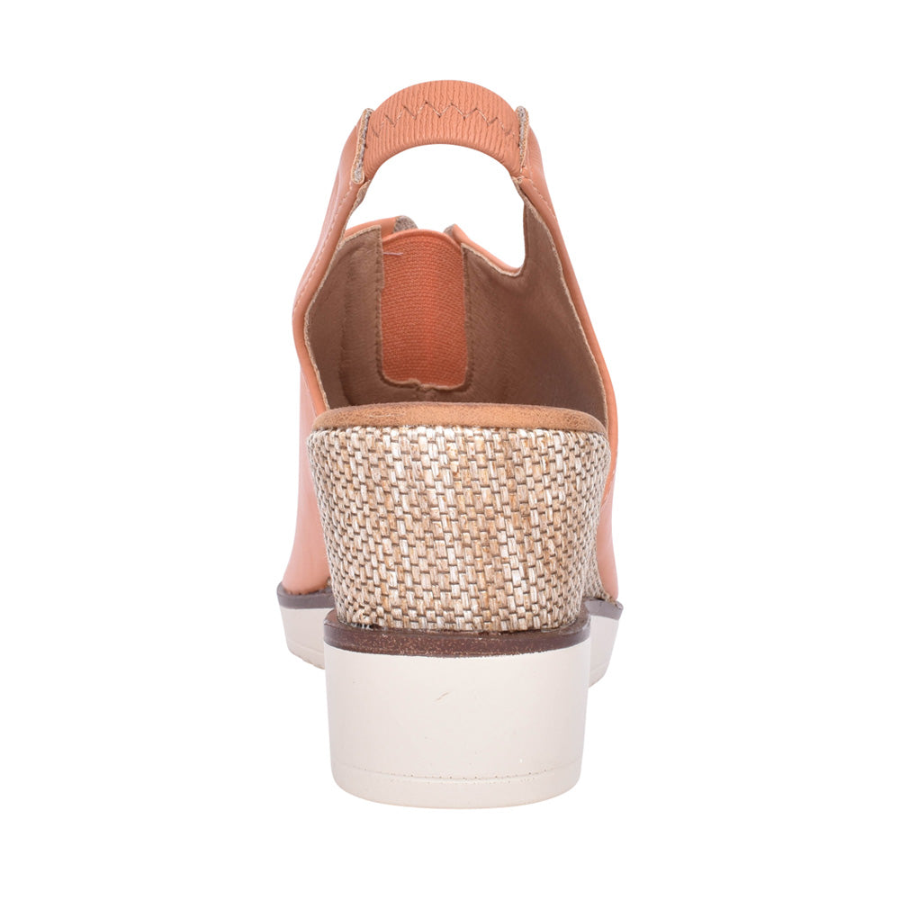Ladies Mirfa Wedge Sandal In Tan