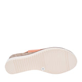Ladies Mirfa Wedge Sandal In Tan