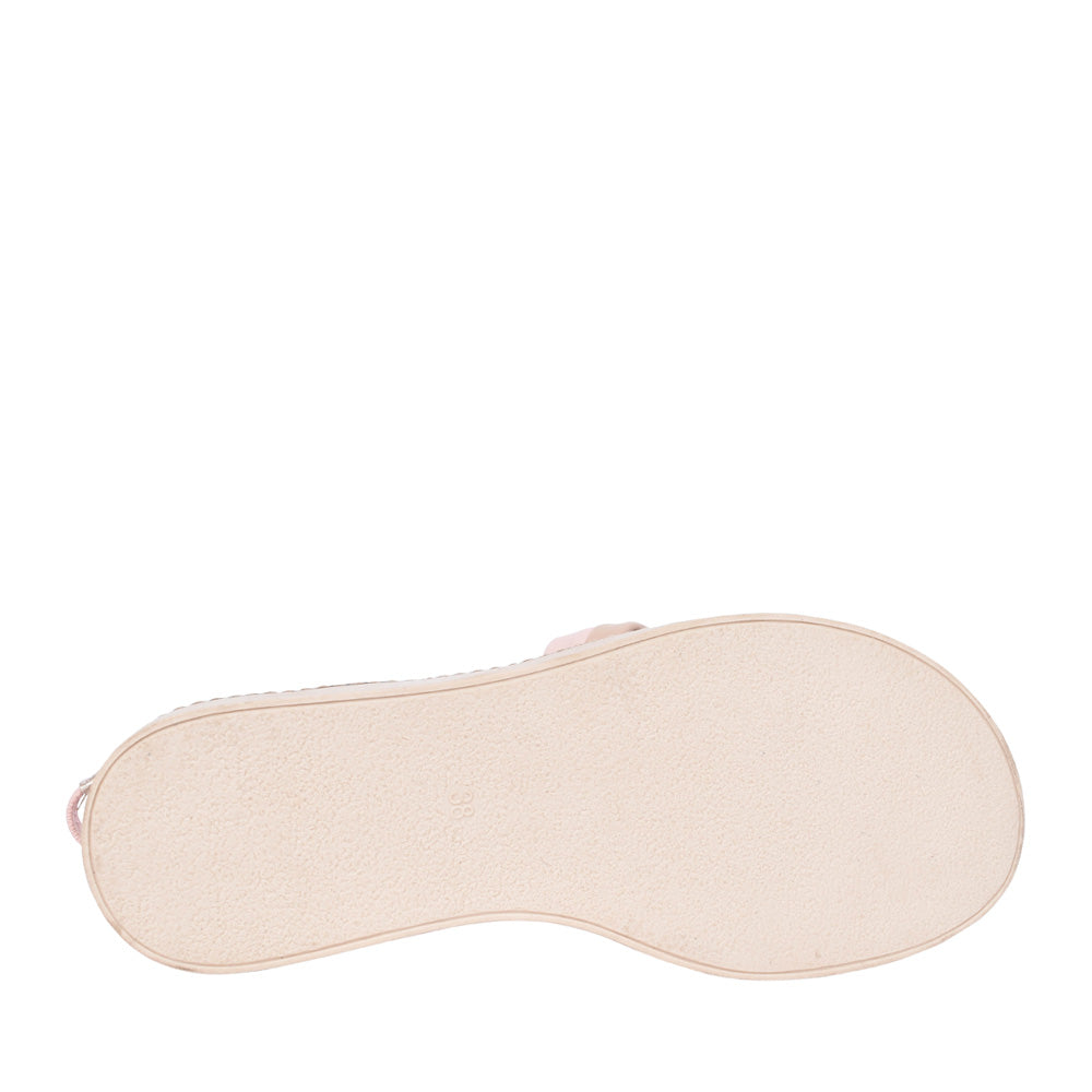 Ladies Erbil Strap Sandal In Blush