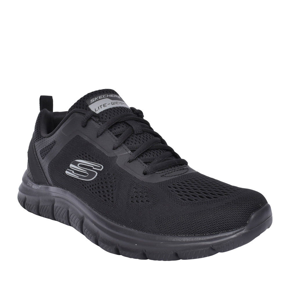 Mens 232698 Track Broader Trainer In Black