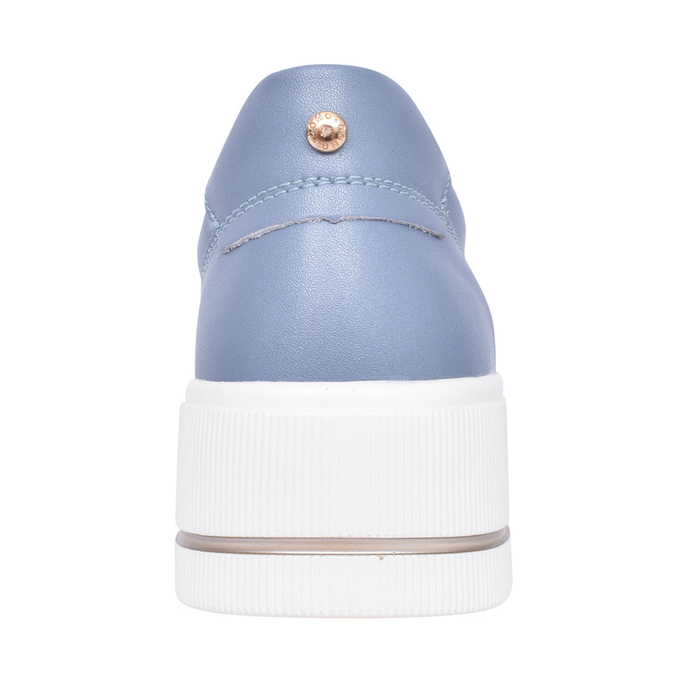 Ladies Ravenna Platform Trainer In Blue