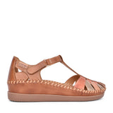 Ladies Cadaques Cut-out Shoe In Tan