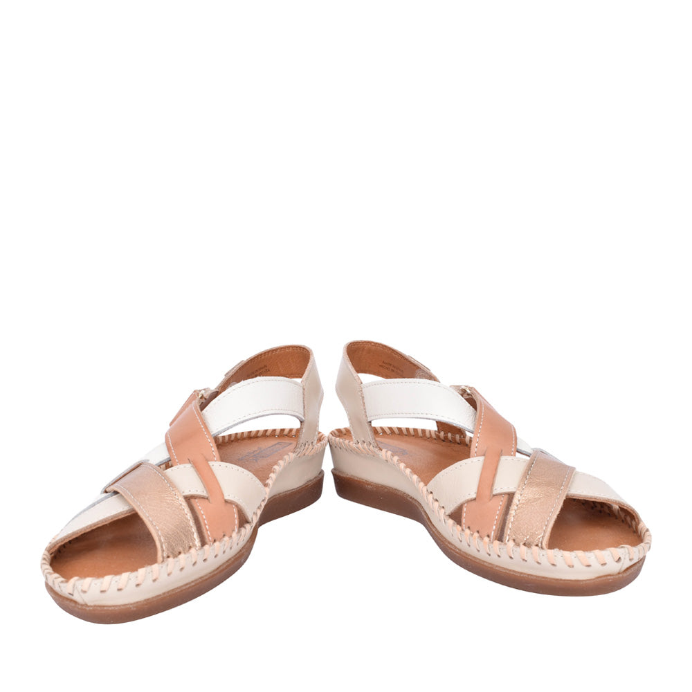 Ladies Cadaques Sandal In Taupe