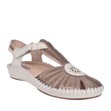 Ladies P.vallarta Closed Toe Sandal In Stone