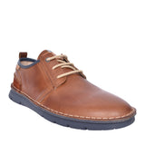 Mens Rivas Laced Shoe In Tan