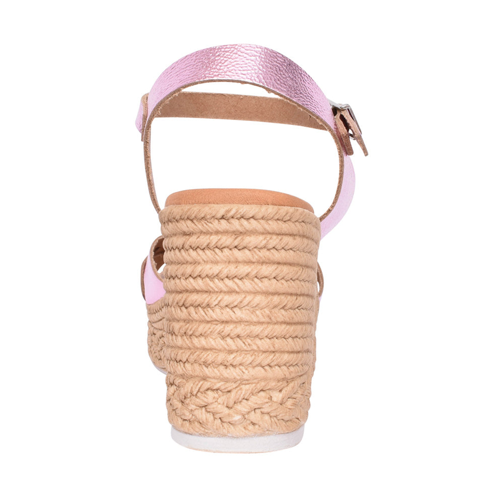 Ladies 5460 Wedge Sandal In Pink