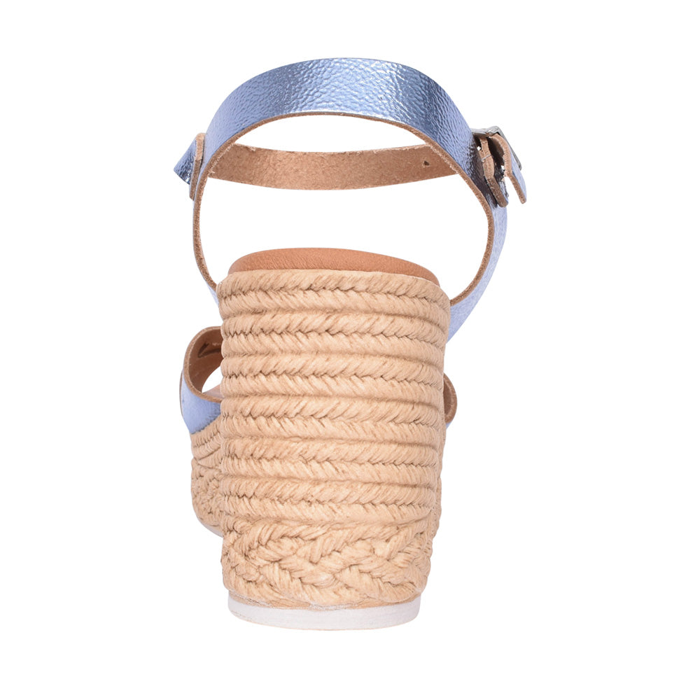 Ladies 5460 Wedge Sandal In Blue