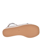 Ladies 5473 Wedge Sandal In White