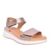 Ladies 5411 Velcro Sandal In Copper