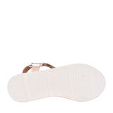Ladies 5420 Velcro Sandal In Metallic