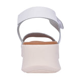 Ladies 5408 Velcro Sandal In White
