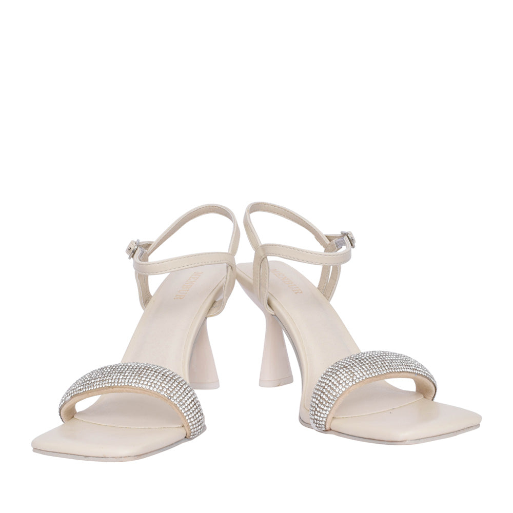 Ladies 23796 Lynx Dress Sandal In White