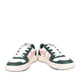 Ladies Challenge Clb535 Laced Trainer In Green