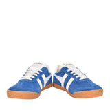 Ladies Elan Clb538 Laced Trainer In Blue