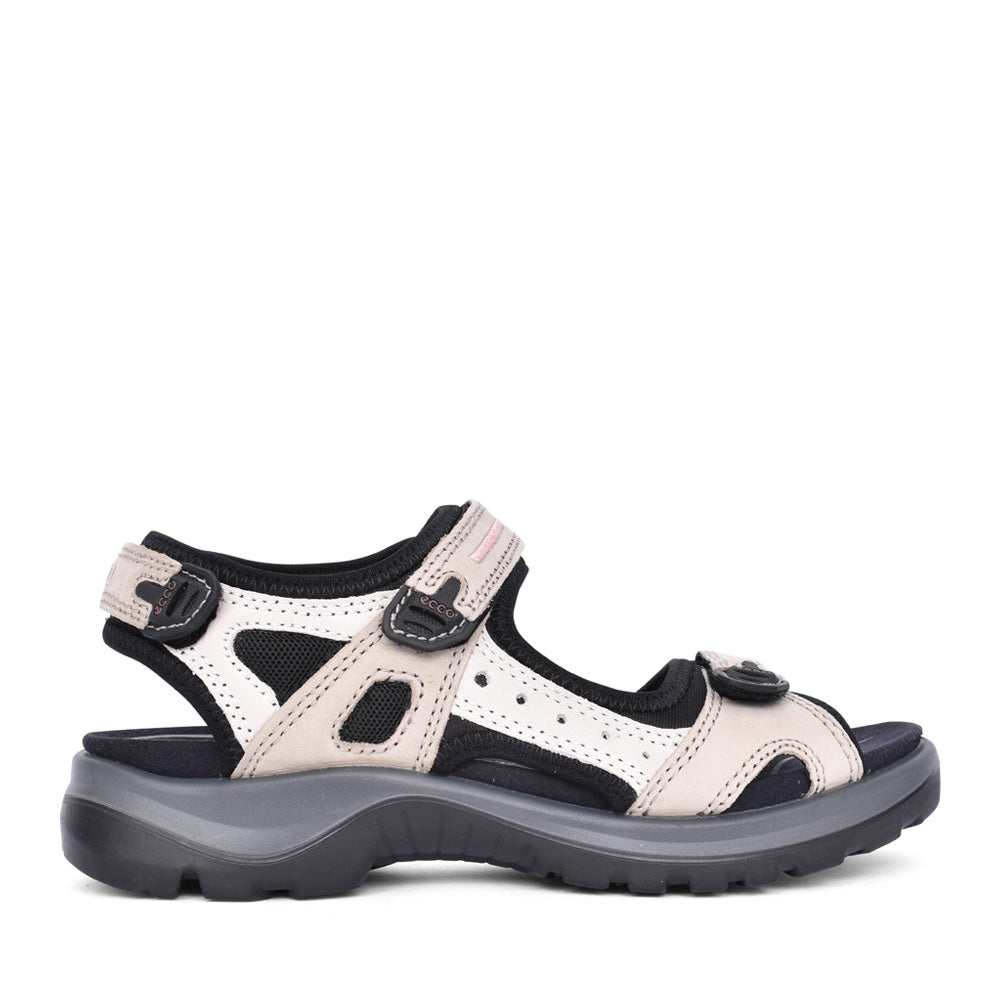 Ladies 69563 Offroad Velcro Sandal In Taupe