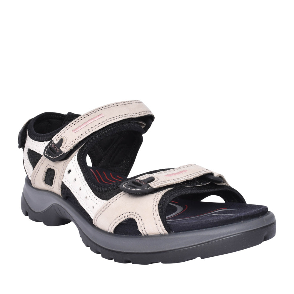 Ladies 69563 Offroad Velcro Sandal In Taupe