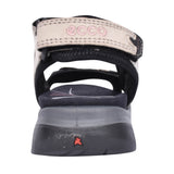 Ladies 69563 Offroad Velcro Sandal In Taupe