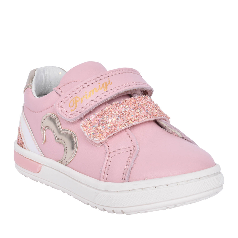 Girls 5905211 Baby Dude Double Velcro Shoe In Pink