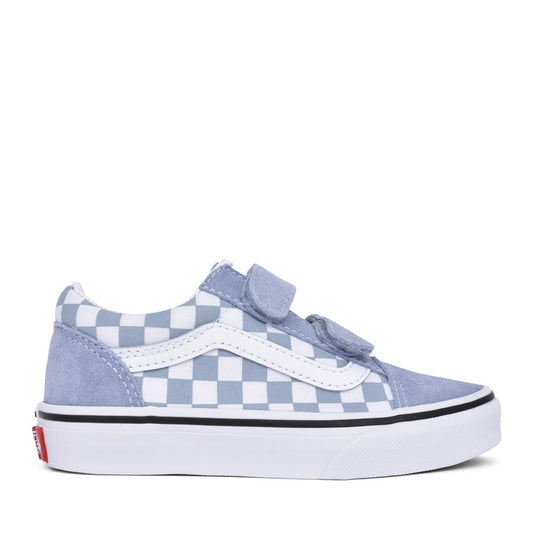 Unisex Junior Old Skool Velcro Shoe In Blue