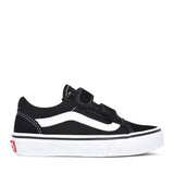 Unisex Junior Old Skool V Velcro Shoe In Black