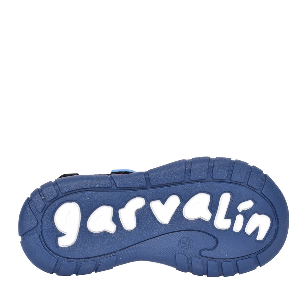 Boys 242816 Velcro Sandal In Navy