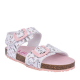 Girls 242453 Velcro Sandal In White