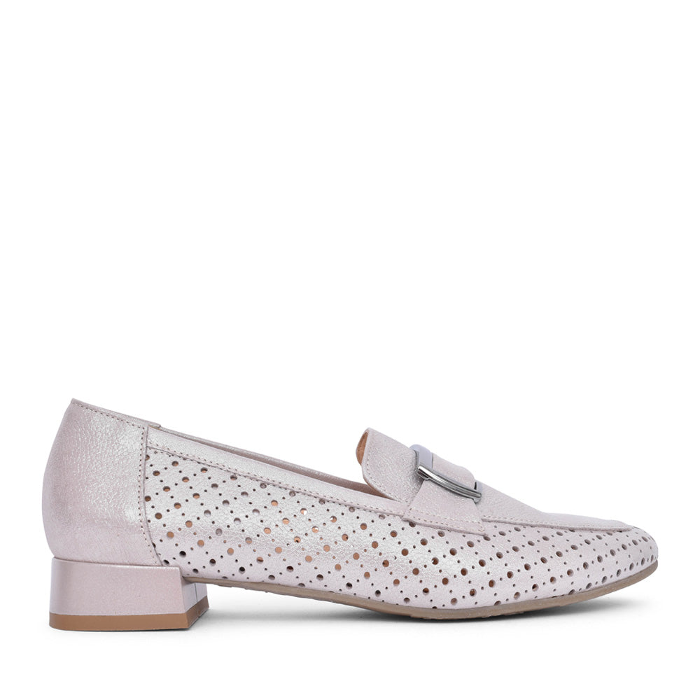 Ladies 6537 G-fit Loafer In Metallic