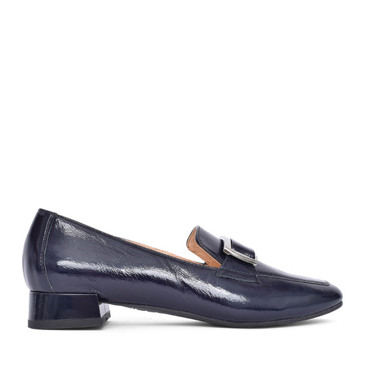 Ladies 6427 G-fit Loafer In Navy Patent