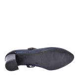 Ladies 6442 G-fit Mary Jane Court Shoe In Navy