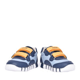 Boys B3555c B Iupidoo Velcro Trainer In Navy