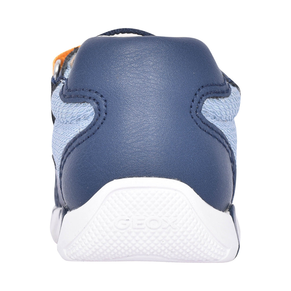 Boys B3555c B Iupidoo Velcro Trainer In Navy