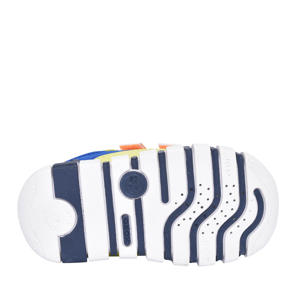 Boys B3555c B Iupidoo Velcro Trainer In Blue