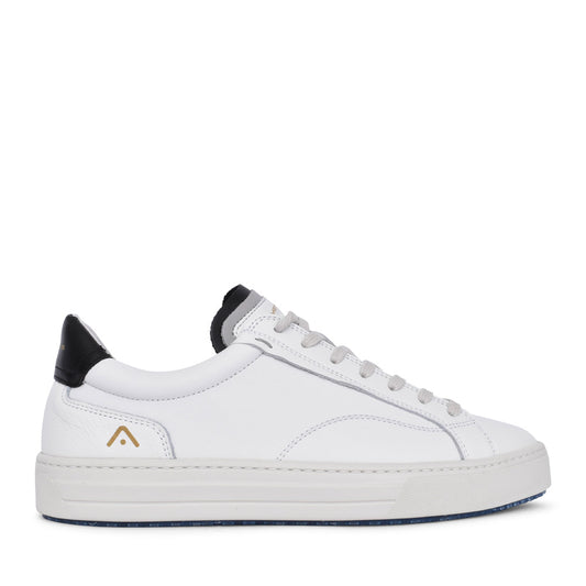 Mens 11218 Anopolis Laced Trainer In White
