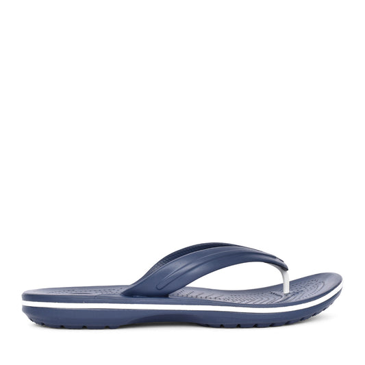 Unisex 11033 Crocband Flip Toe Post In Navy