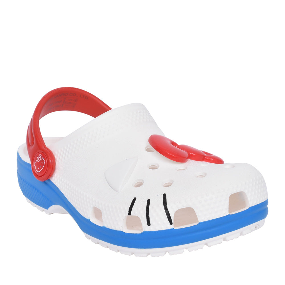 Girls 209454 Hello Kitty Iam Classic Clog K In White