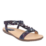 Ladies Mustique Sandal In Navy