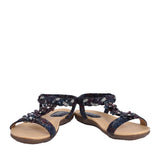 Ladies Mustique Sandal In Navy