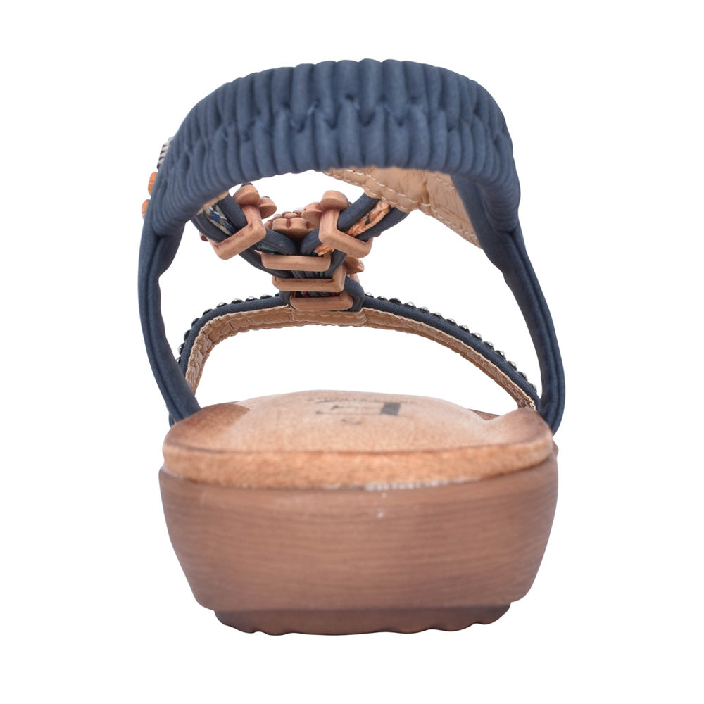 Ladies Estepona Sandal In Navy