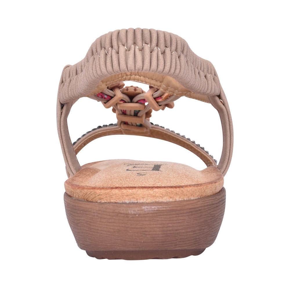 Ladies Estepona Sandal In Nude