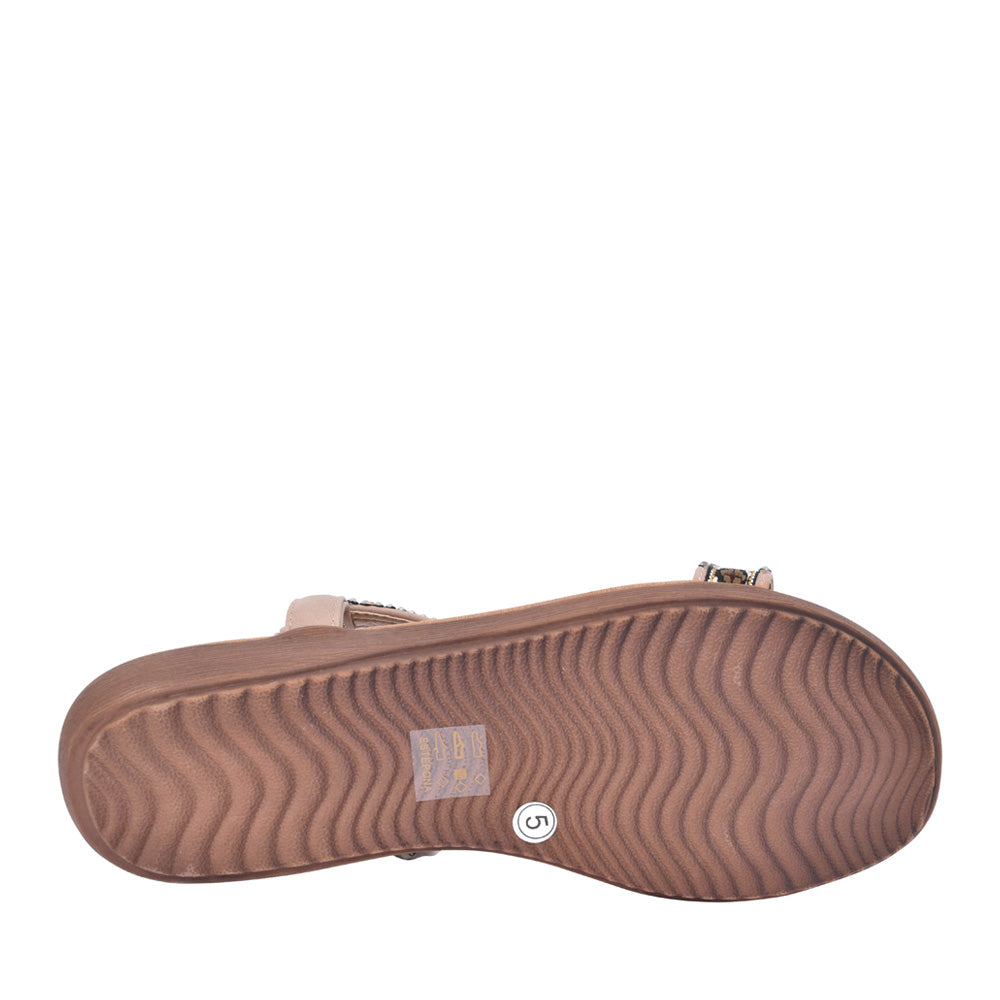 Ladies Estepona Sandal In Nude