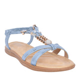 Ladies Ophelia Sandal In Blue