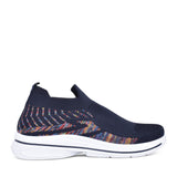 Ladies Appletini Slip-on Trainer In Navy