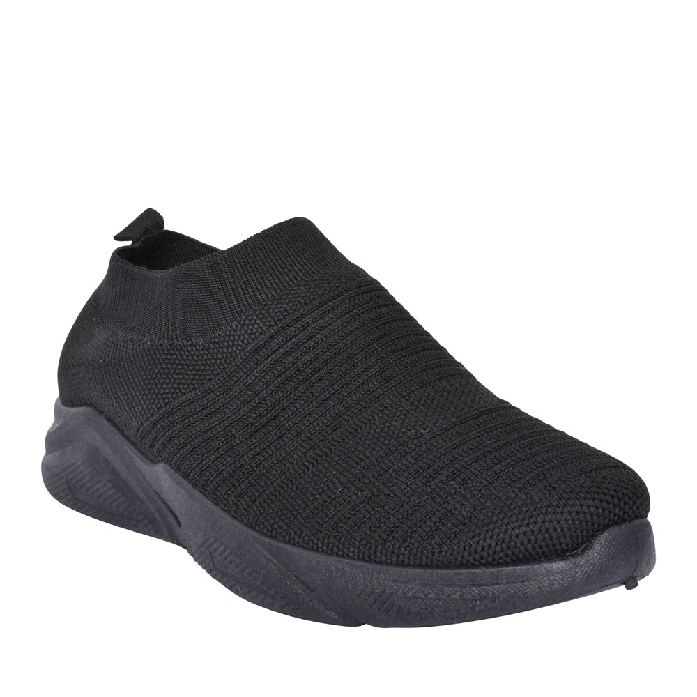 Ladies Tequila Slip-on Trainer In Black