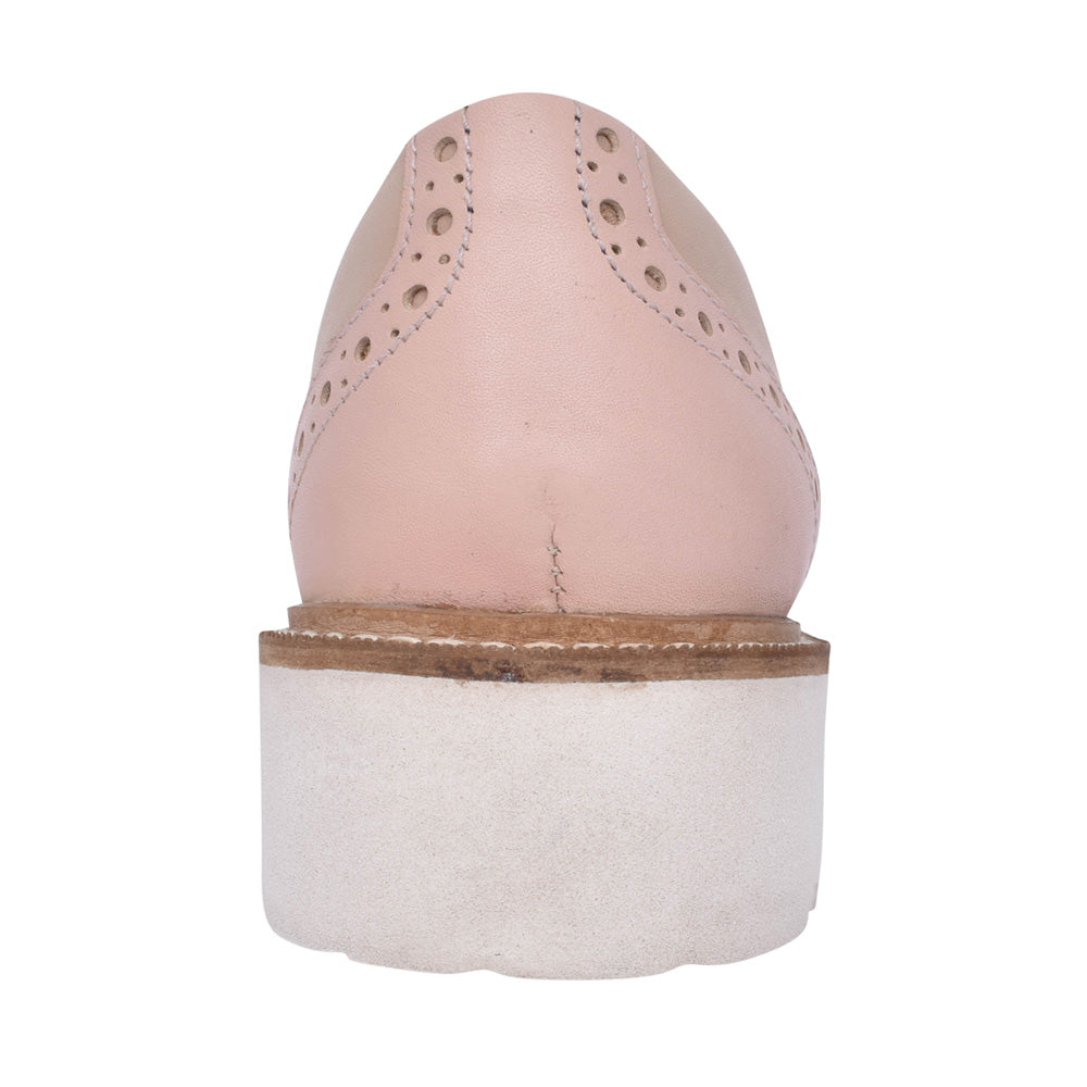 Ladies Kortney Laced Brogue In Pink