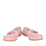 Ladies Nautical Slip-on Shoe In Pink
