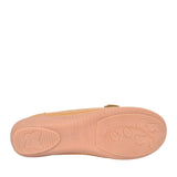 Ladies Nautical Slip-on Shoe In Mustard