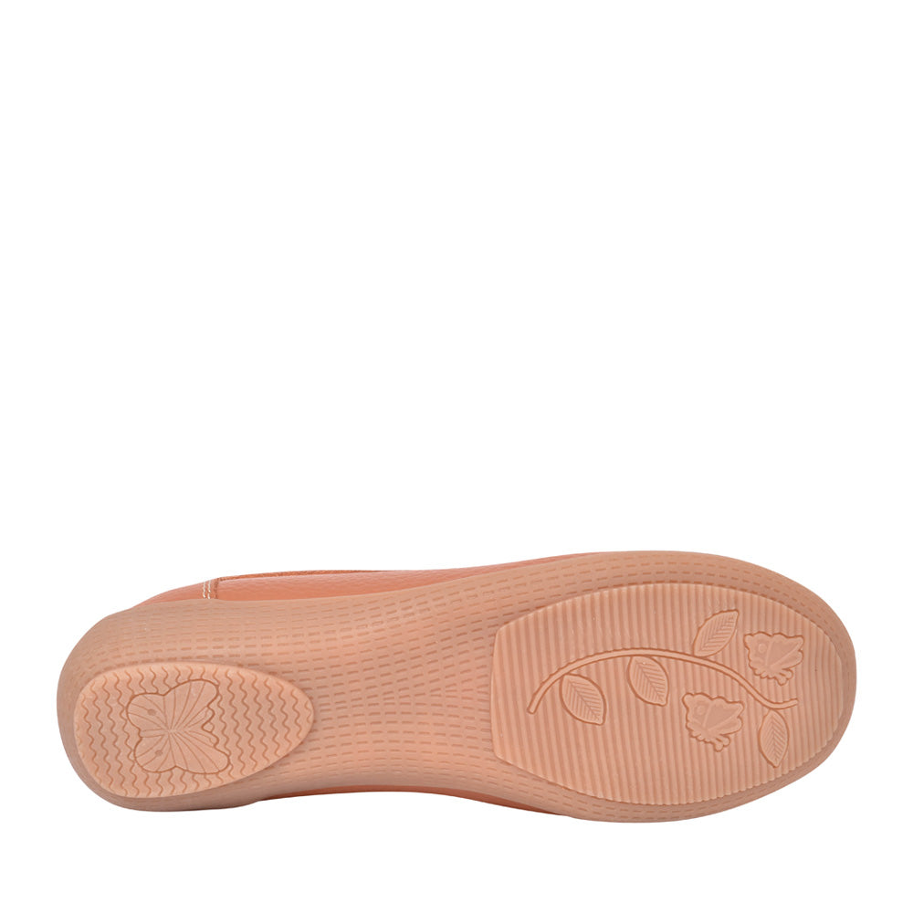 Ladies Nautical Slip-on Shoe In Sunset