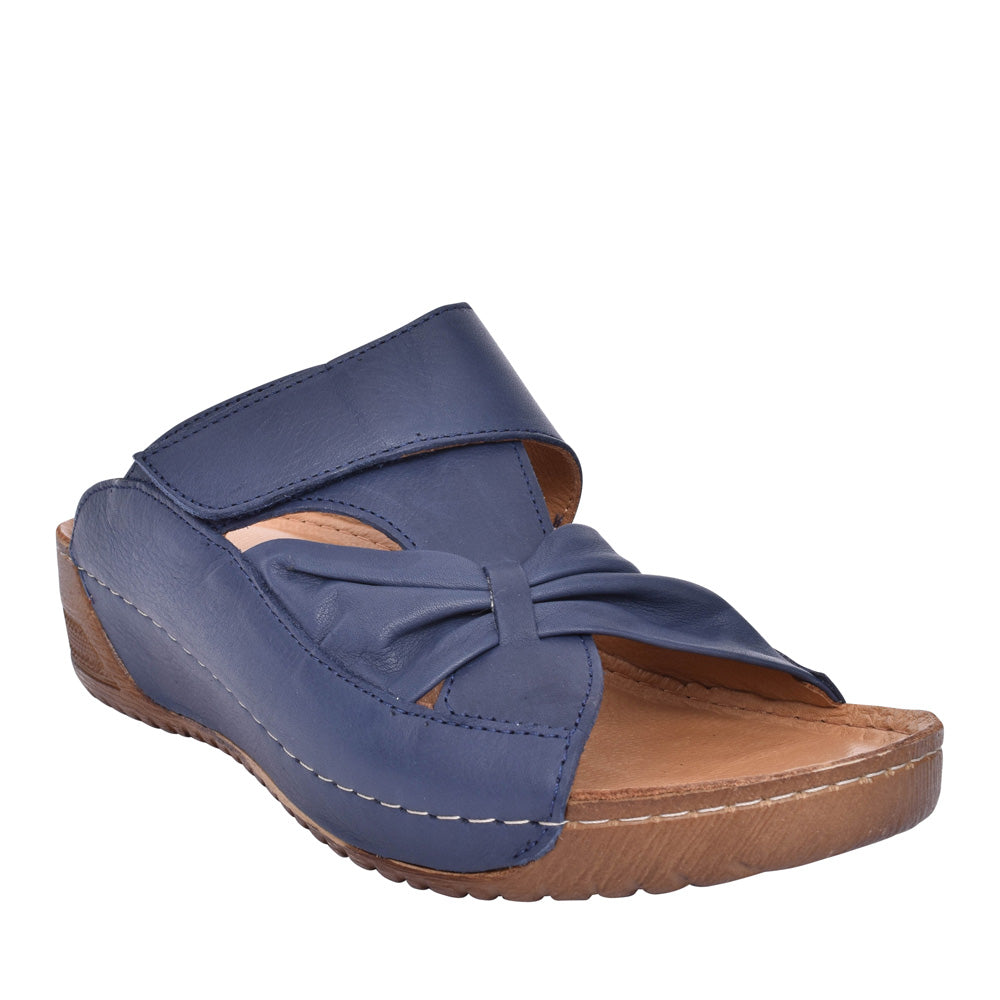 Ladies Lexi A7174 Mule In Navy